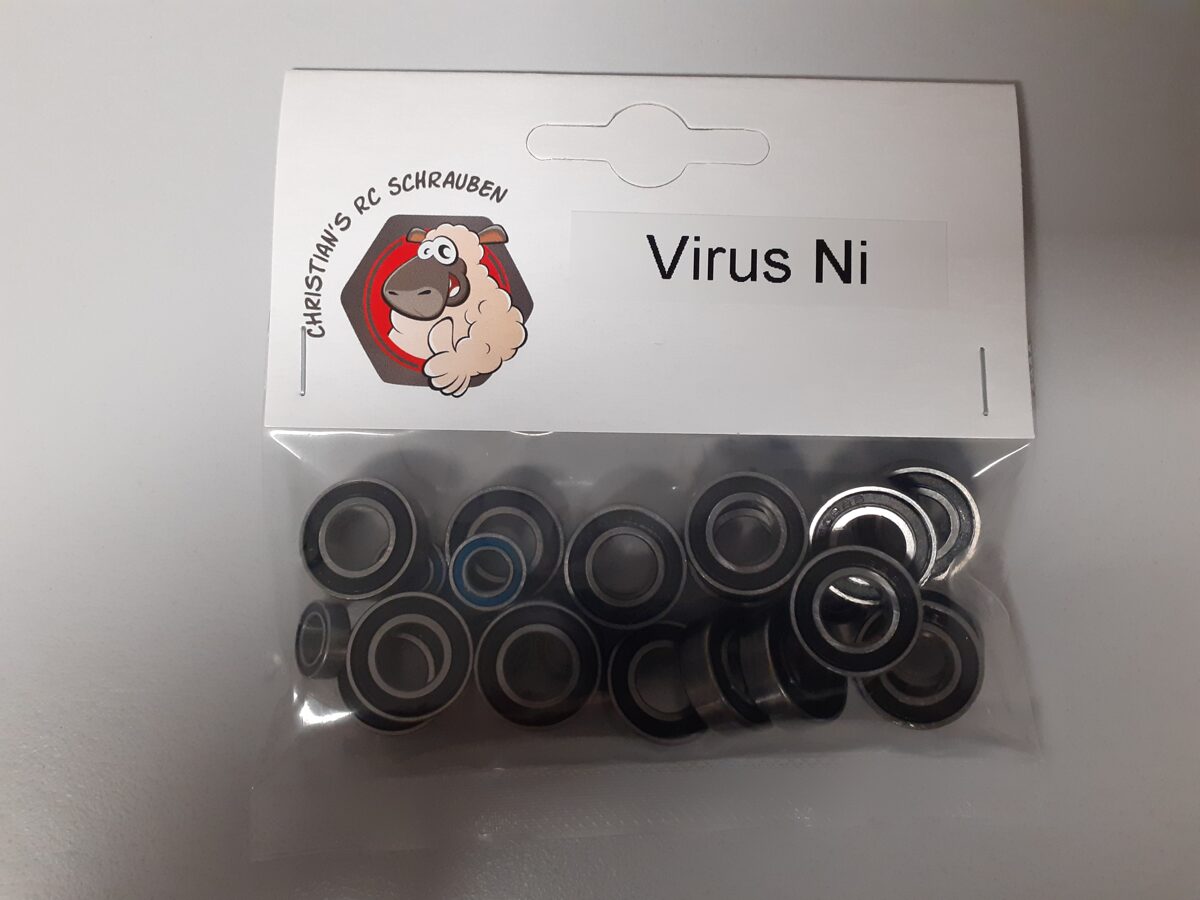 Kugellagerset Carson Virus 4.0 Nitro - 24stk