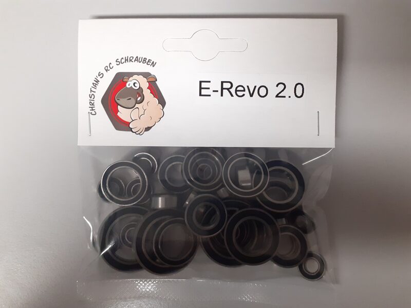 Kugellagerset E-Revo VXL 2.0 1:10, Lagersatz – 32stk