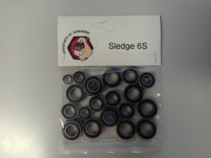 Kugellagerset Traxxas Sledge 6S - 26stk